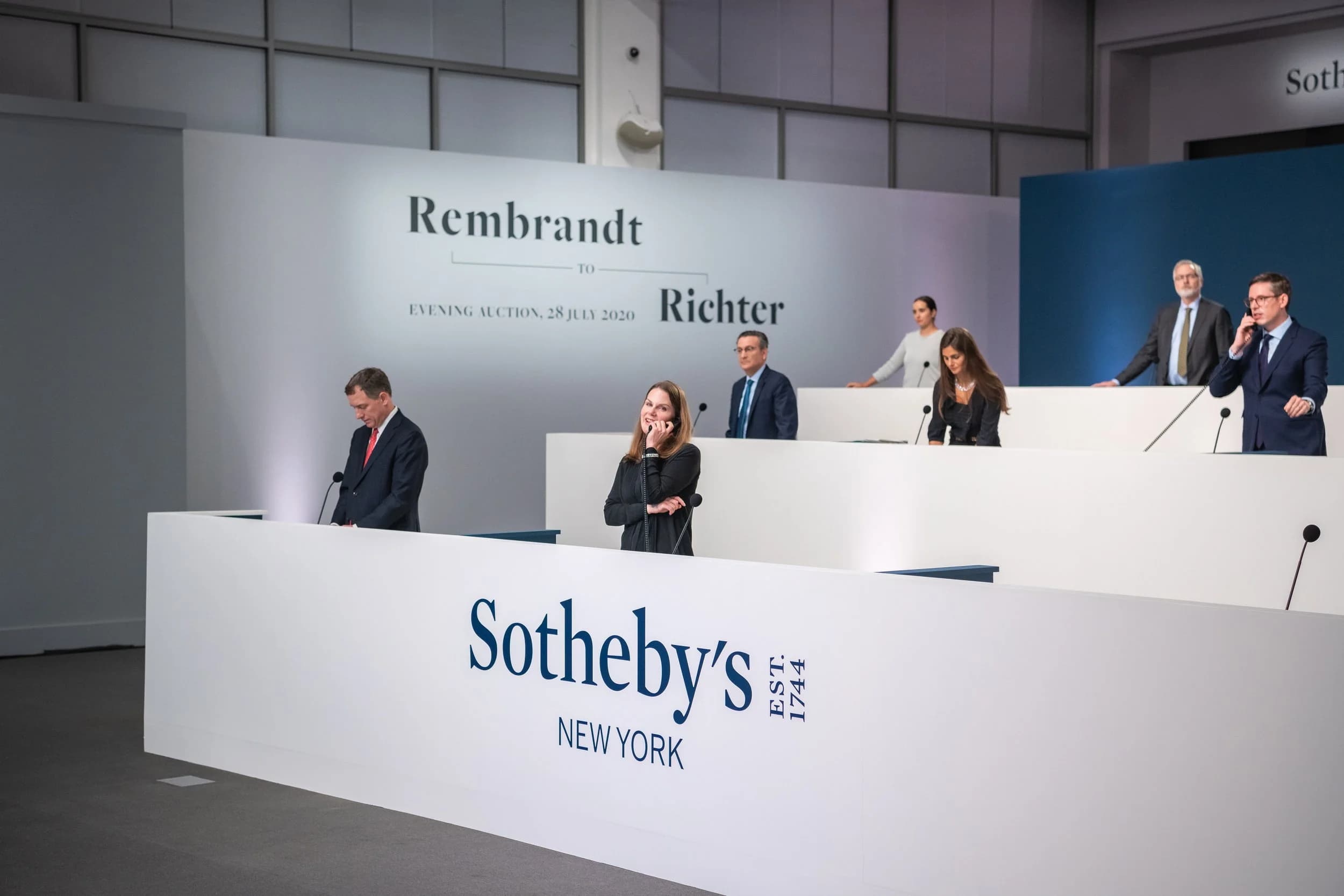 Sotheby's New York auction house